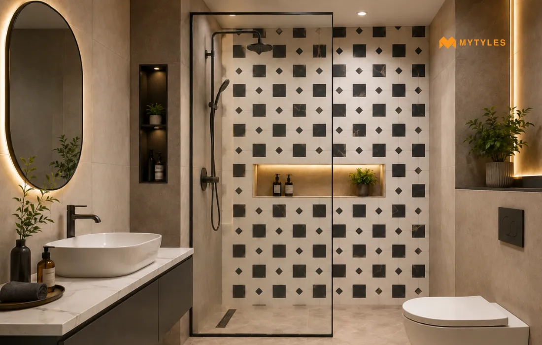 Small Bathroom Wall Tile